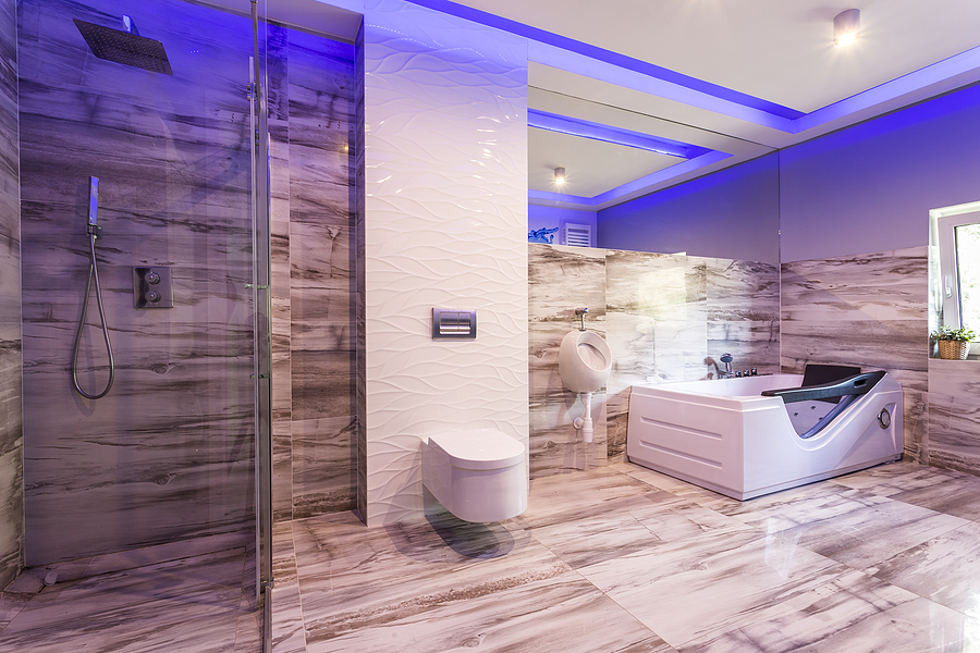 Badezimmer Wellness-Elemente für das heimische Spa